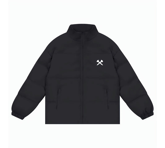 Crossxnails Zipper Puffer Jacket