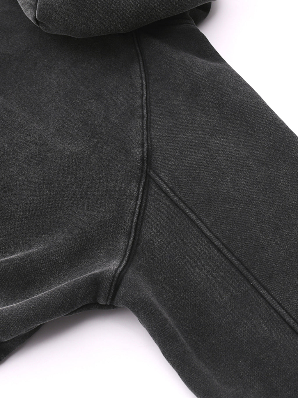 X Cropped Zip Hoodie