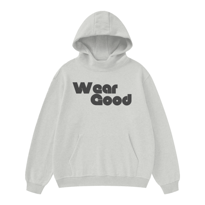 Weargood High Neck Fleece Hoodie - Crossxnails Weargood