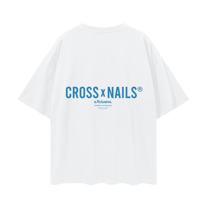 Crossxnails Oversize Drop Shoulder Tee - Crossxnails Weargood