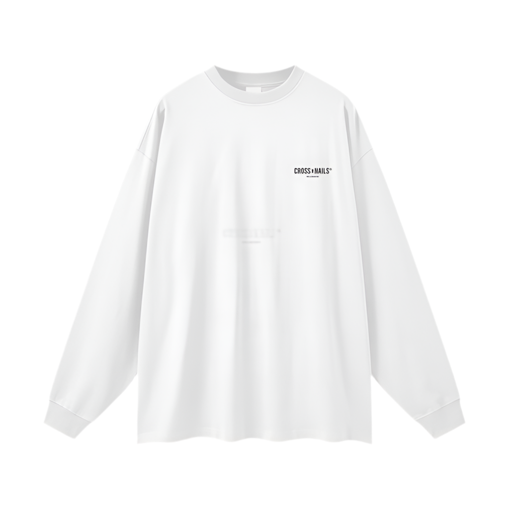 Crossxnails Long Sleeve Tee - Crossxnails Weargood Oversize tee