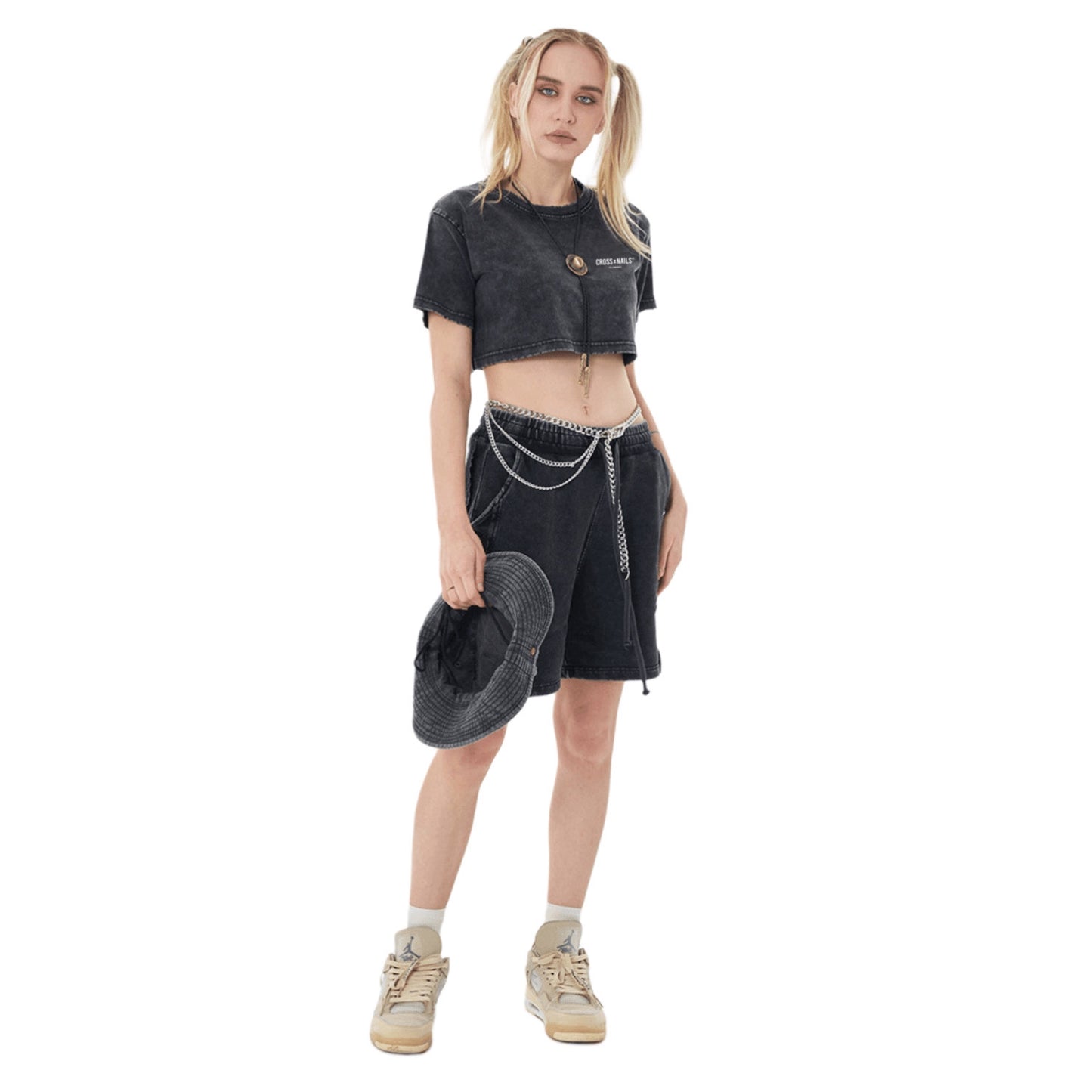 Crossxnails Crop Top T-Shirt - Crossxnails Weargood