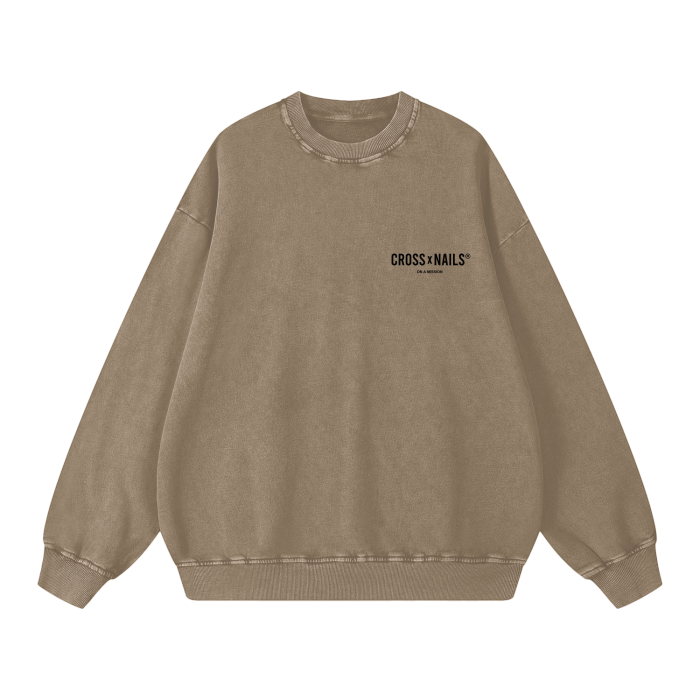 Crossxnails Oversize Sweatshirt - Crossxnails Weargood