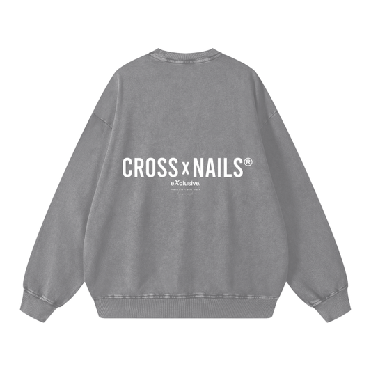 Crossxnails Oversize Sweatshirt - Crossxnails Weargood