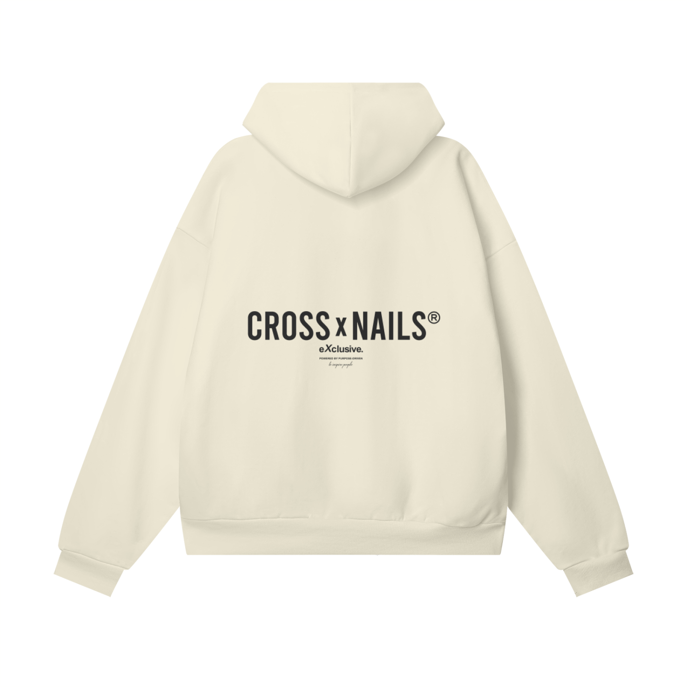 Oversize Heavyweight Hidden Pocket Fleece Hoodie - 460 GSM - Crossxnails Weargood