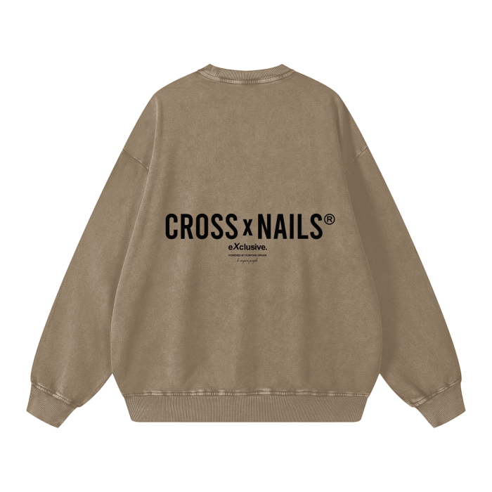 Crossxnails Oversize Sweatshirt - Crossxnails Weargood