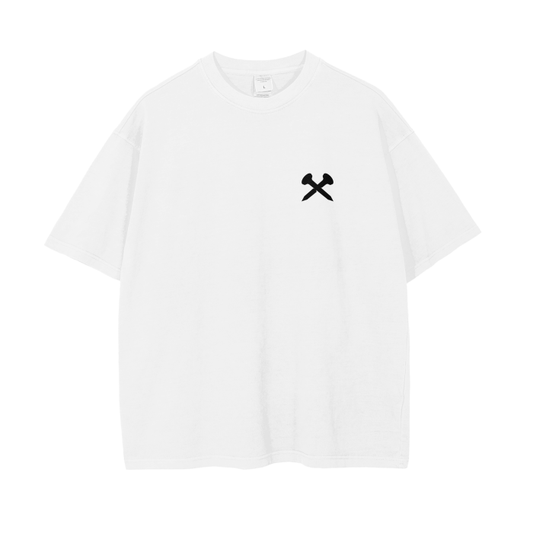 7O7 Vintage Wash Drop Shoulder T-Shirt - Crossxnails Weargood