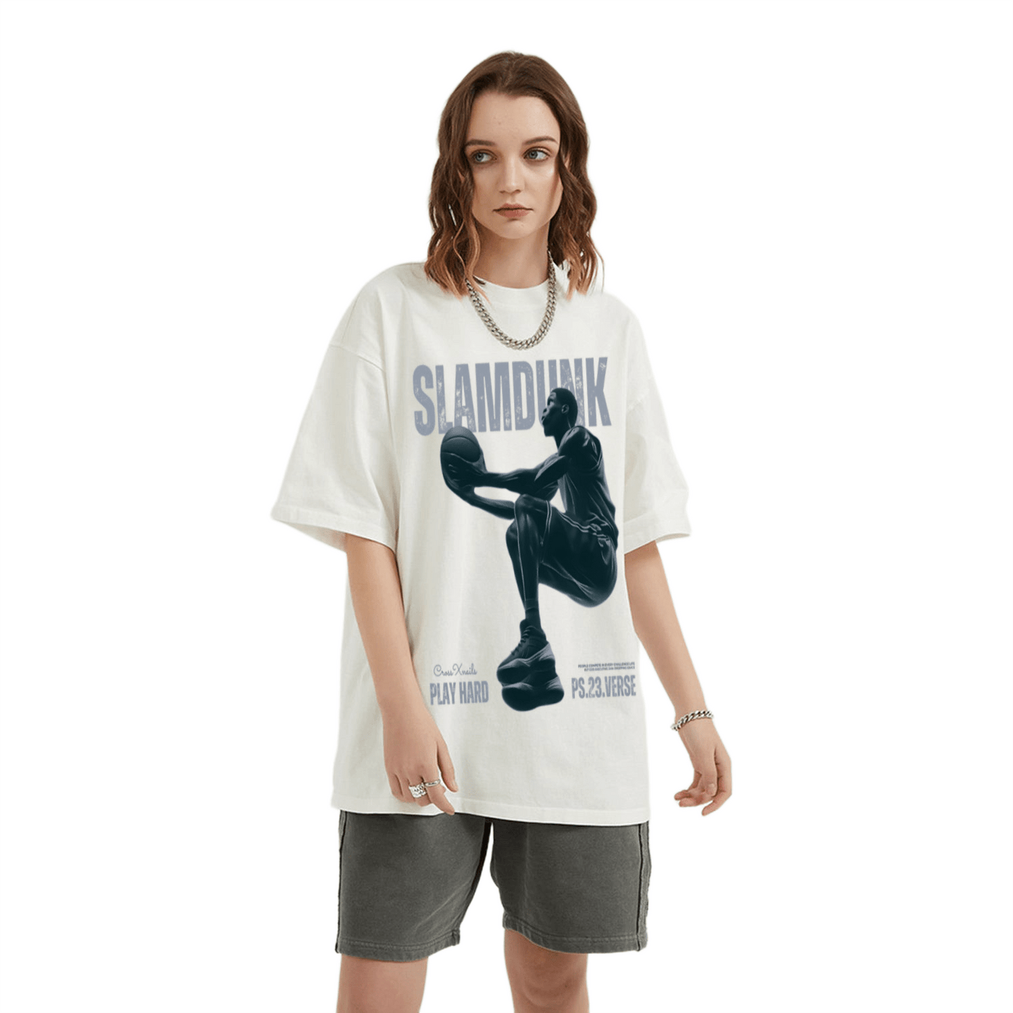 The Kings Vintage Wash Drop Shoulder T-Shirt