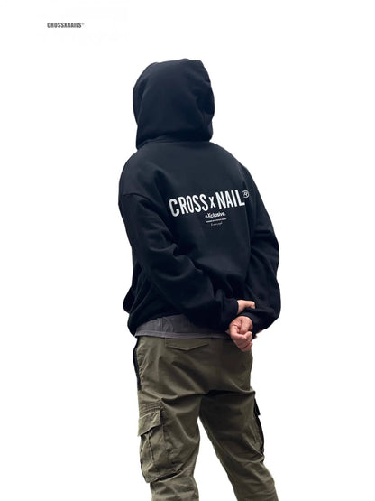 Crossxnails Heavyweight Oversized Fleece Hoodie