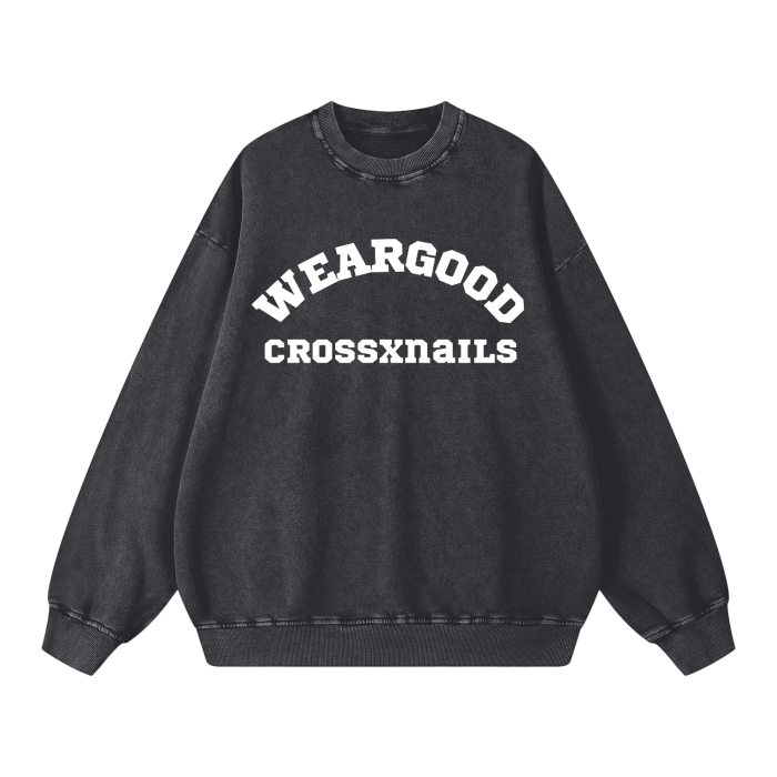 Crossxnails Weargood Oversize Sweatshirt